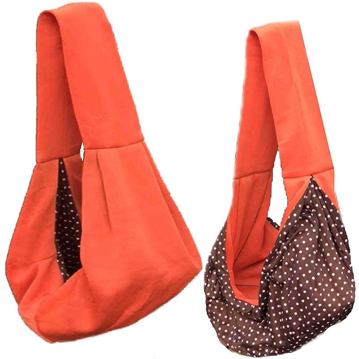 Dog and Cat Sling Carrier Reversible Pet Papoose Bag S509482