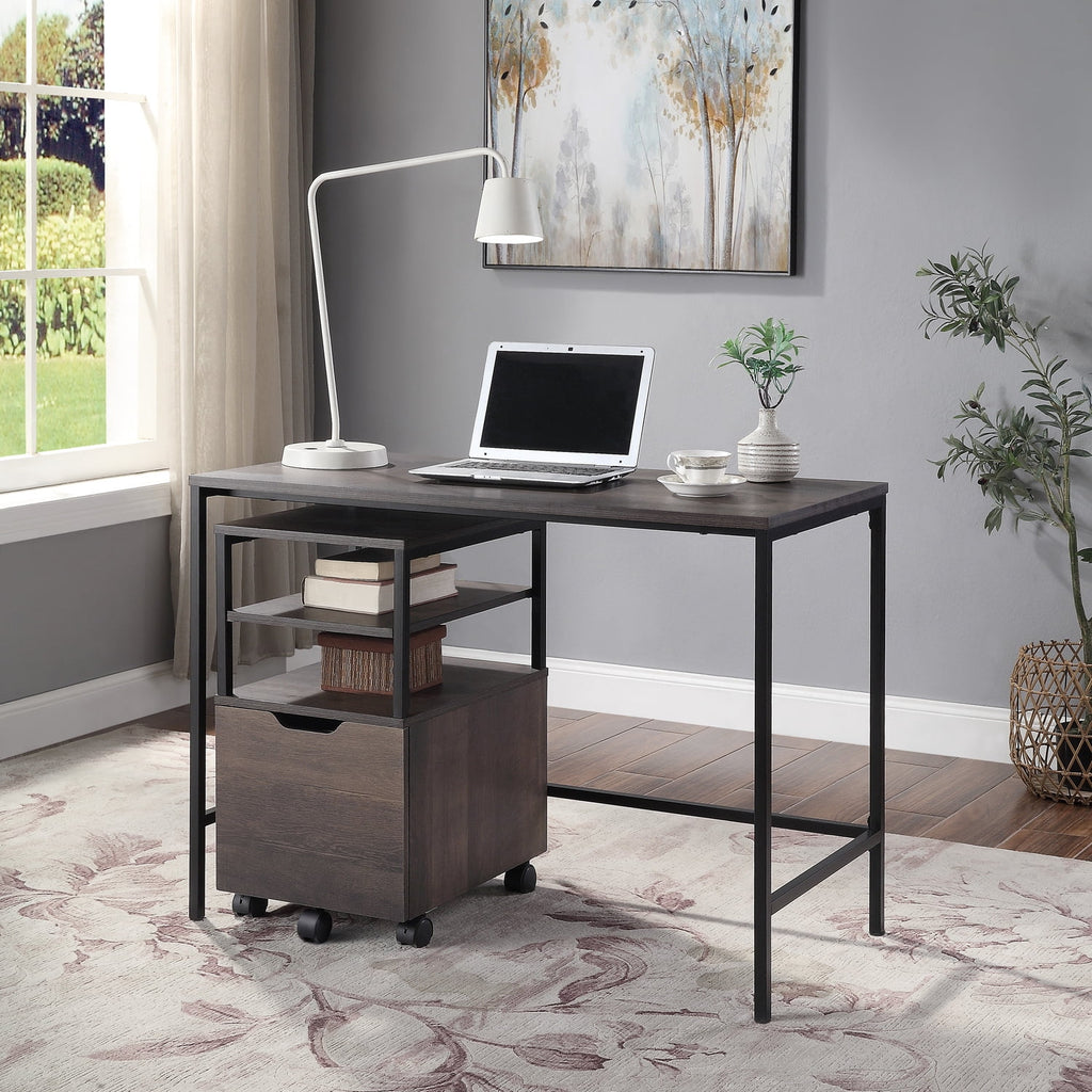 42" Contemporary Wood Writing Desk D809493