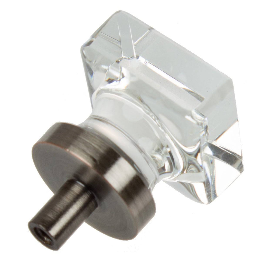 Brushed Black Nickel Glass Cabinet Knobs Z8424
