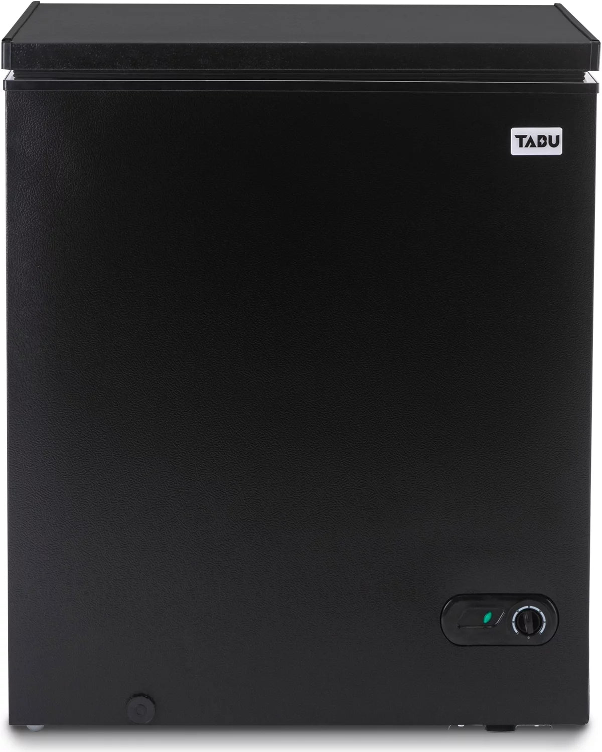 10.0 Cu Ft Black Chest Freezer with Removable Basket Q844