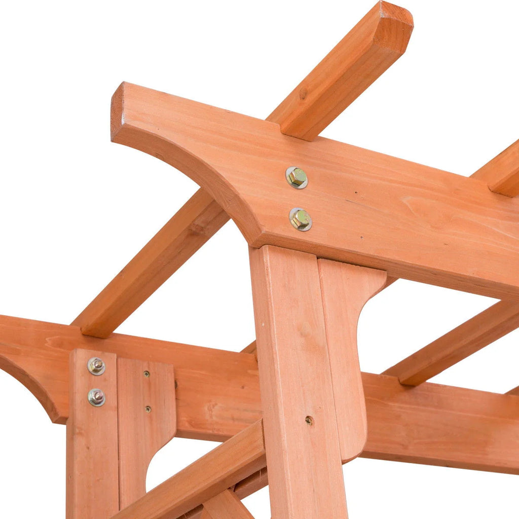 Wooden Garden Arch Trellis Pergola X679