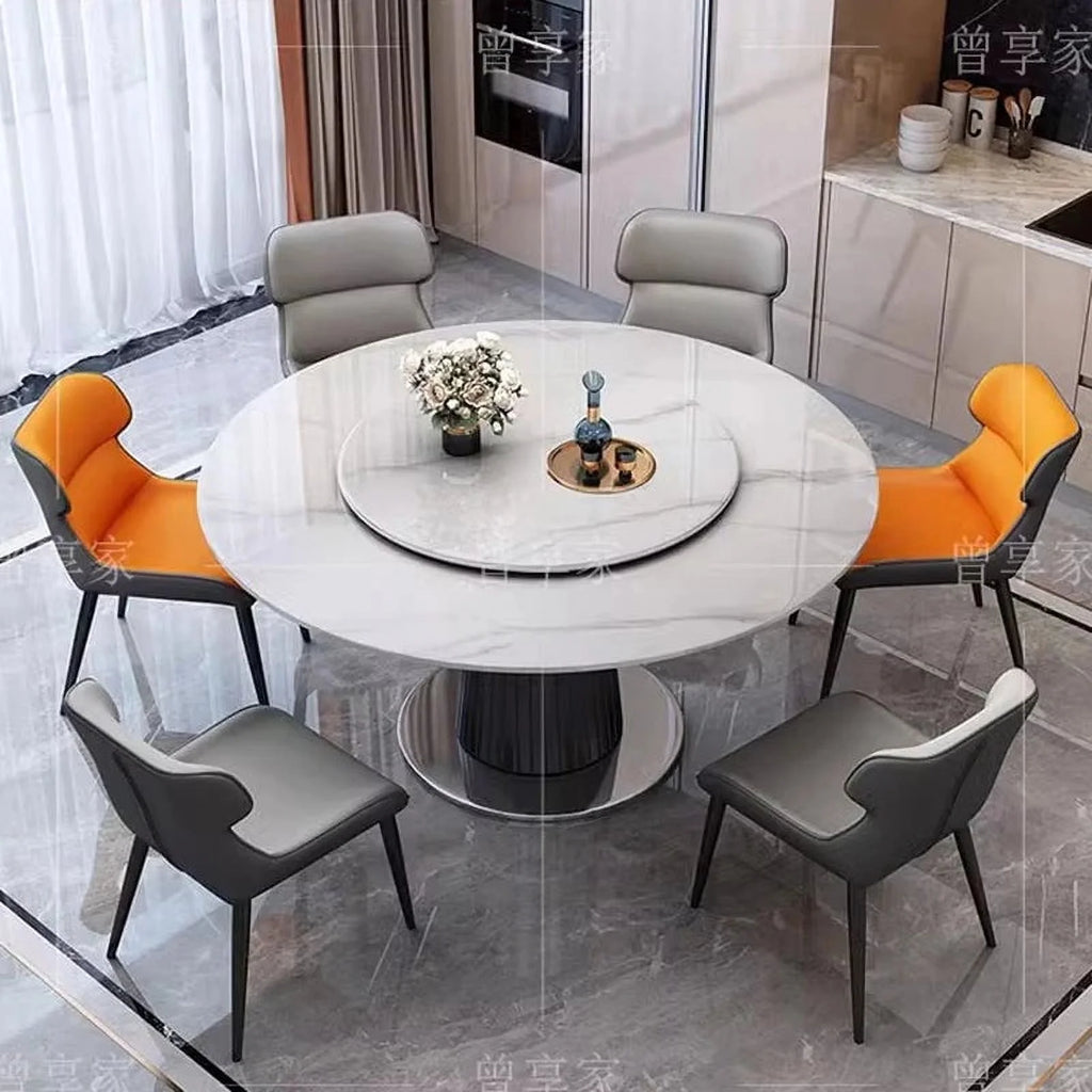 Round Marble Dining Table H853