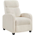 Adjustable Upholstered Boucle Recliner Chair K75402