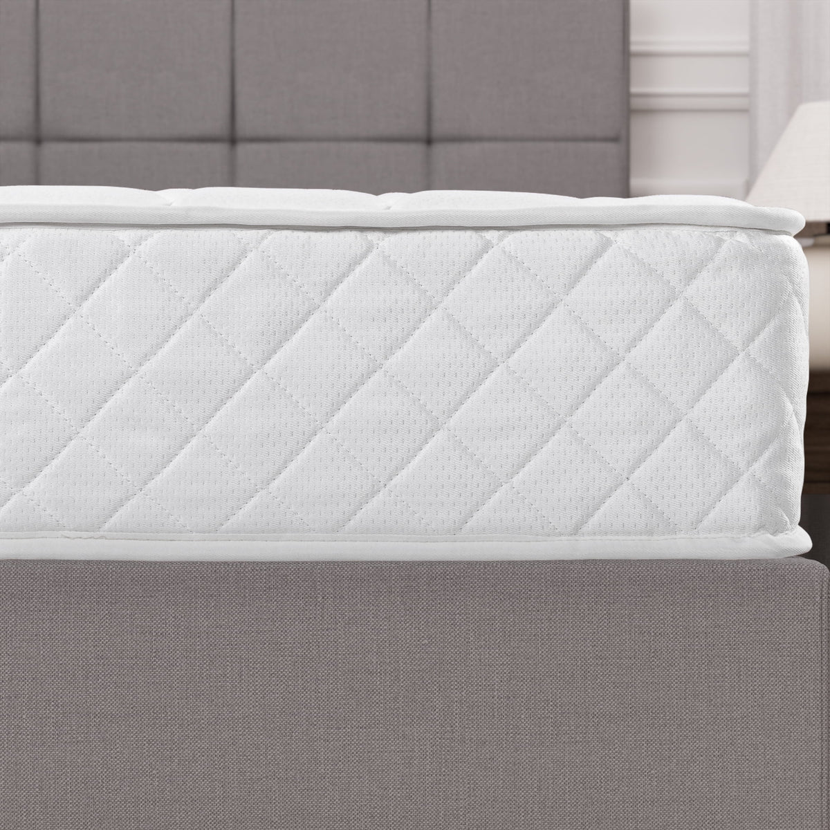 Queen Quilted Hybrid Foam and Pocket Spring Mattress K842488