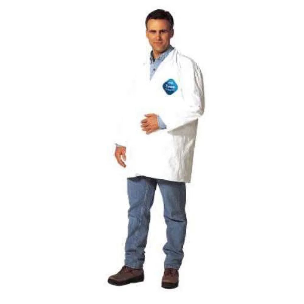 White Knee Length Lab Coats D600417