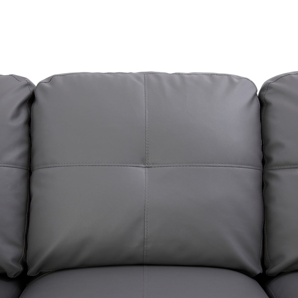 L-Shaped 3-Piece Sectional Sofa Couch Z179