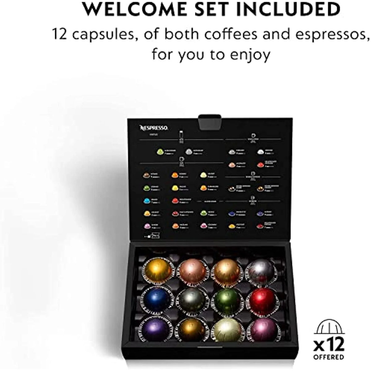 Black Single Serve Coffee and Espresso Machine K5410
