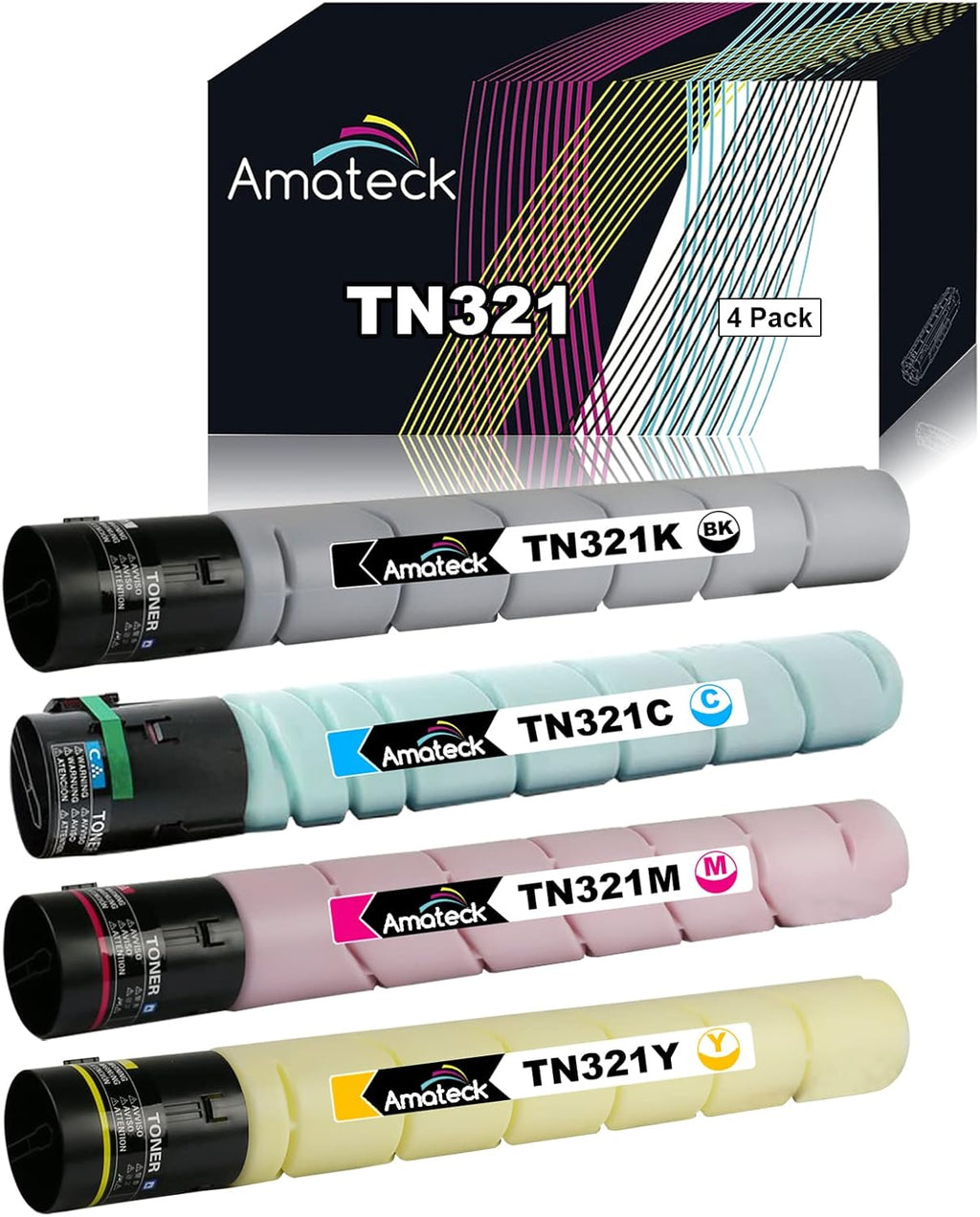 Compatible Toner Cartridge Replacement 4 Pack F25857