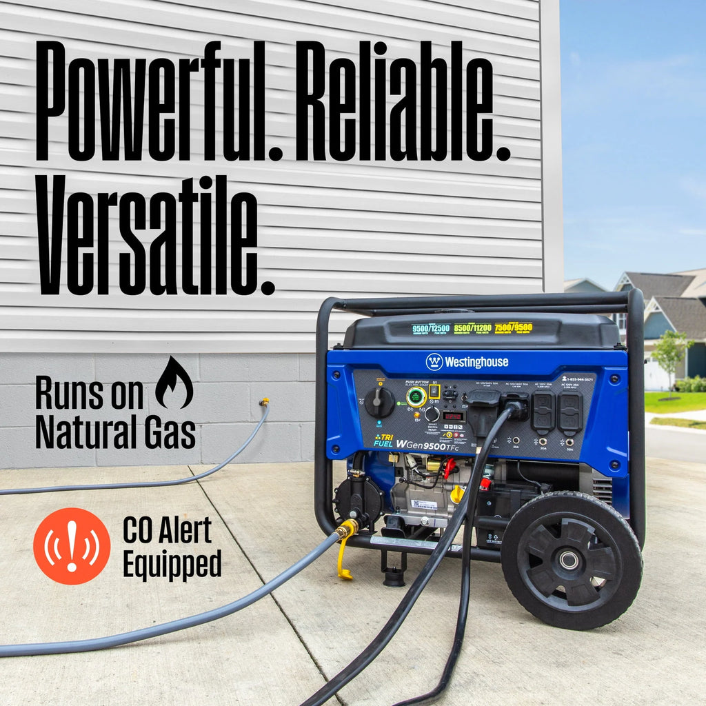 12,500 Peak Watt Dual Fuel Portable Generator P55014