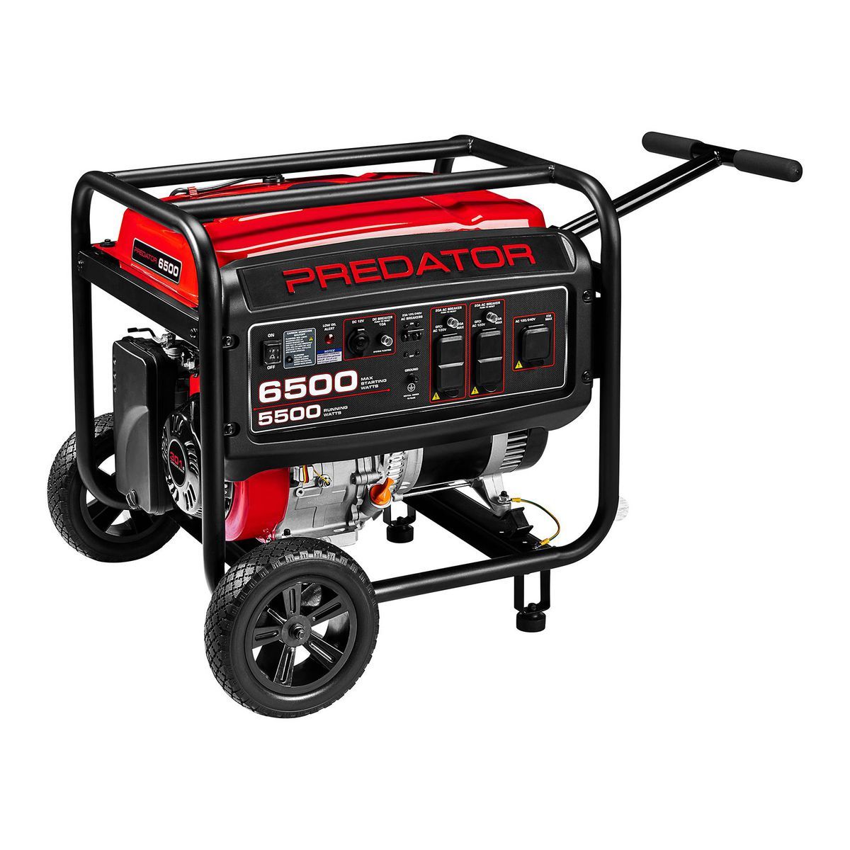 6500 Watt Gas-Powered Portable Generator B312844