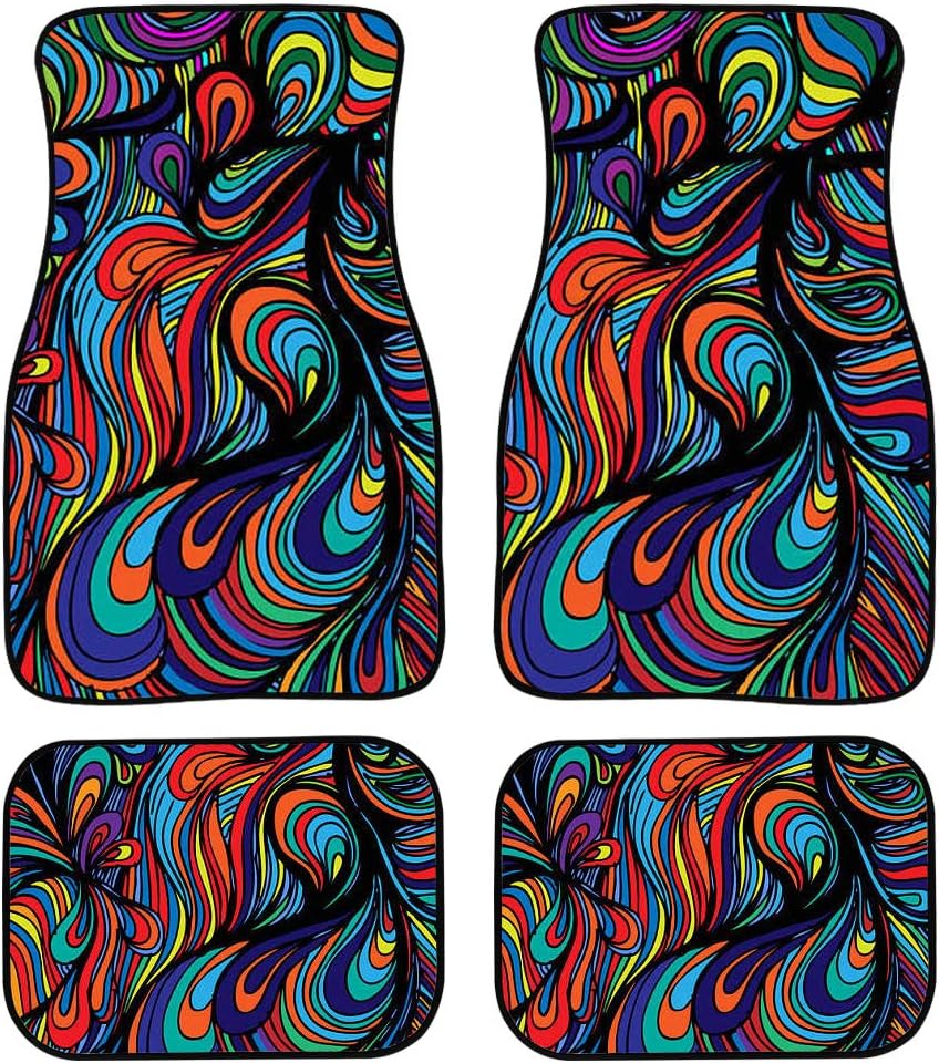 Butterflies Car Floor Mat Front/Rear Carpet M492