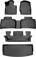 Black 3 Row Floor Mats and Cargo Liner Set S82779