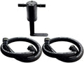 F150 Oil Catch Can Black Aluminum Fittings Braided Hose Kit O373436