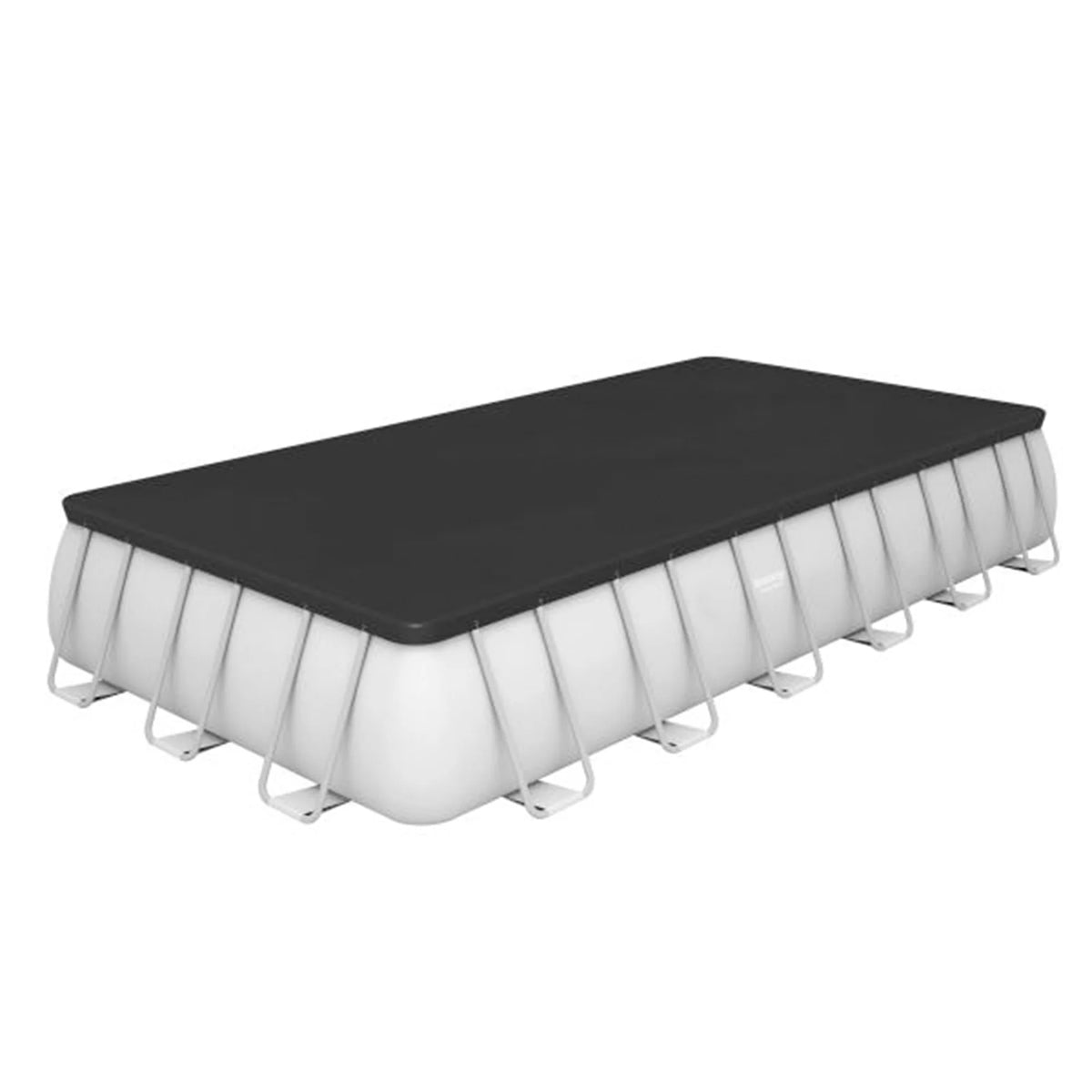 24 x 12-Foot Rectangular Above Ground Swimming Pool Set with Pump K8859