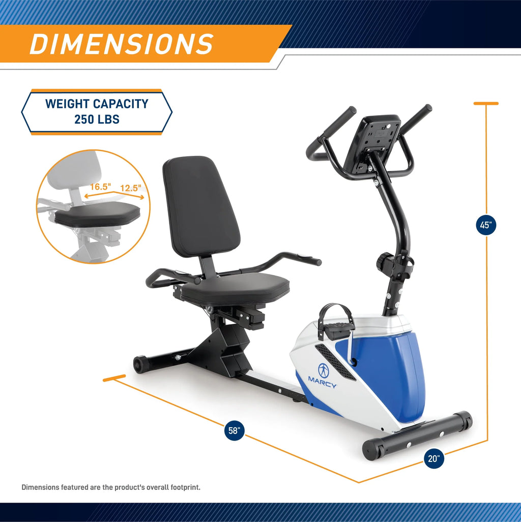 Magnetic Recumbent Bike B71049
