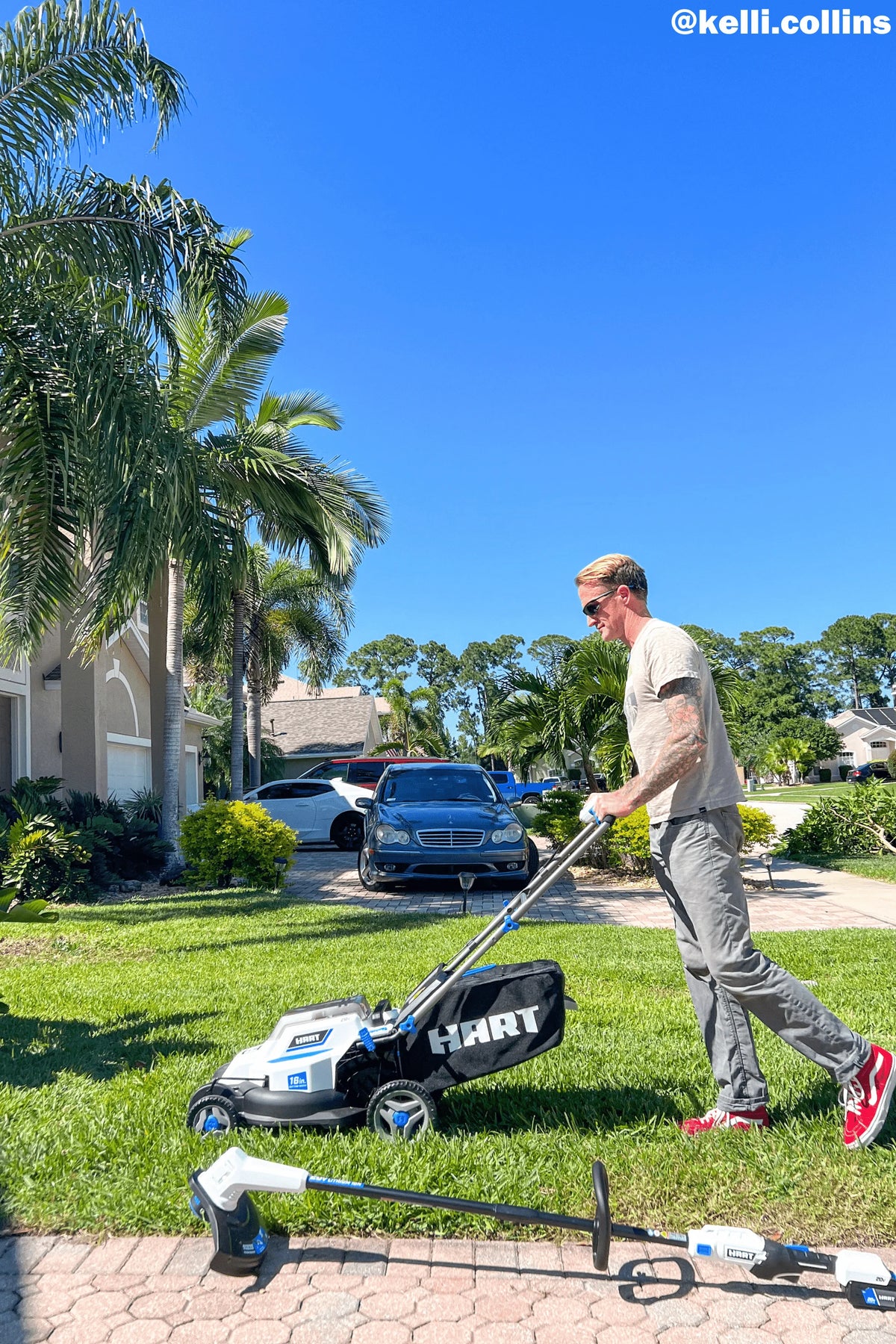 20-Volt 16-inch Push Lawn Mower Kit I589