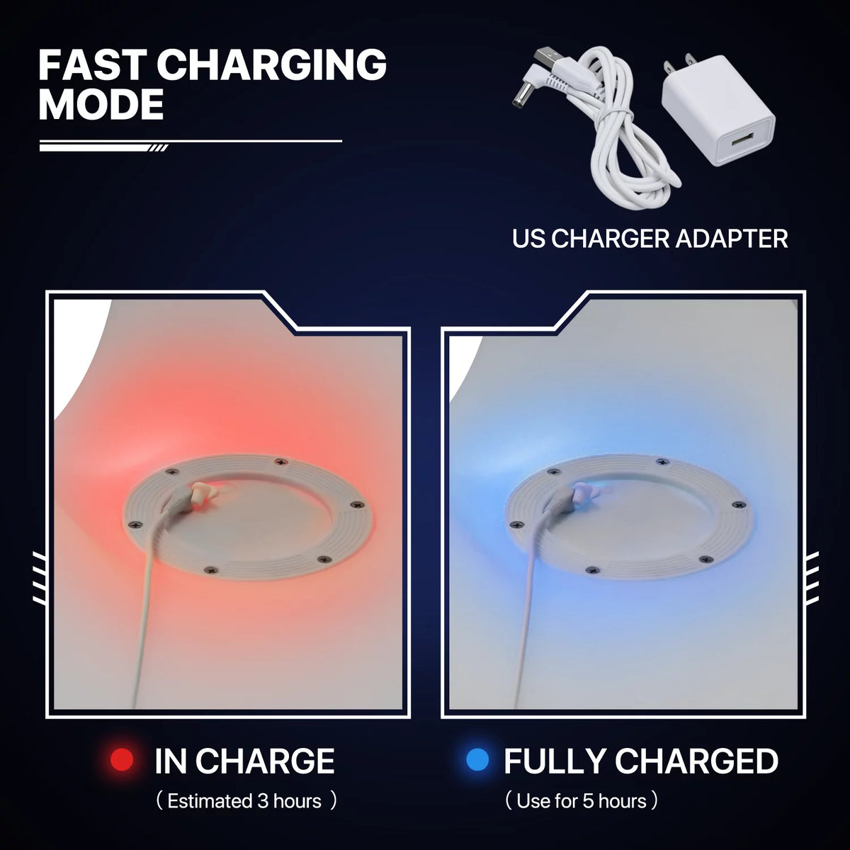 32-inch RGB LED Bar Stool with Remote U382