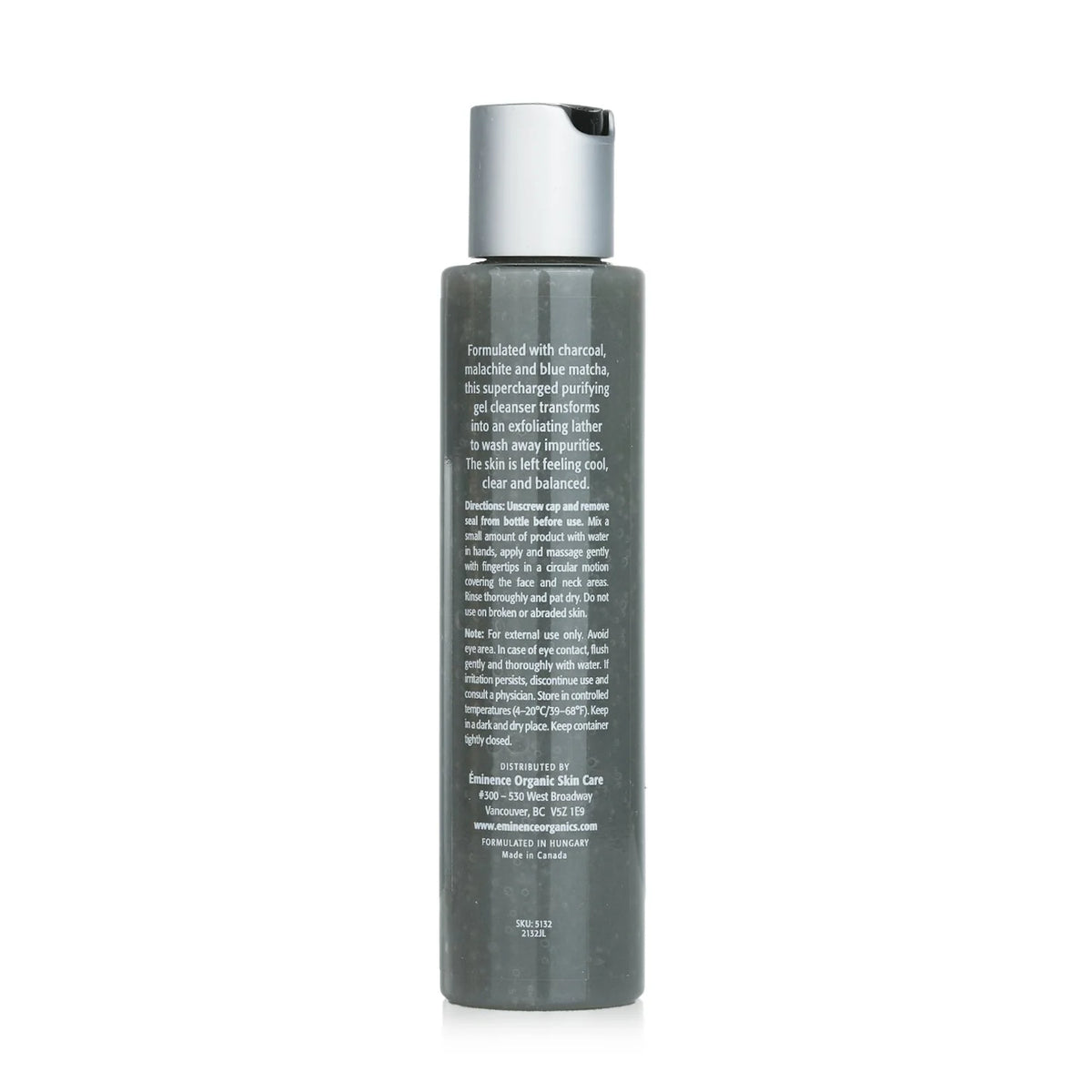Charcoal Exfoliating Gel Cleanser 150ml/5oz P3642