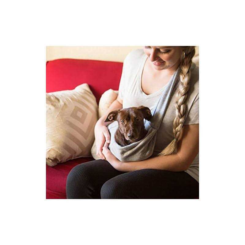 Dog and Cat Sling Carrier Reversible Pet Papoose Bag S509482