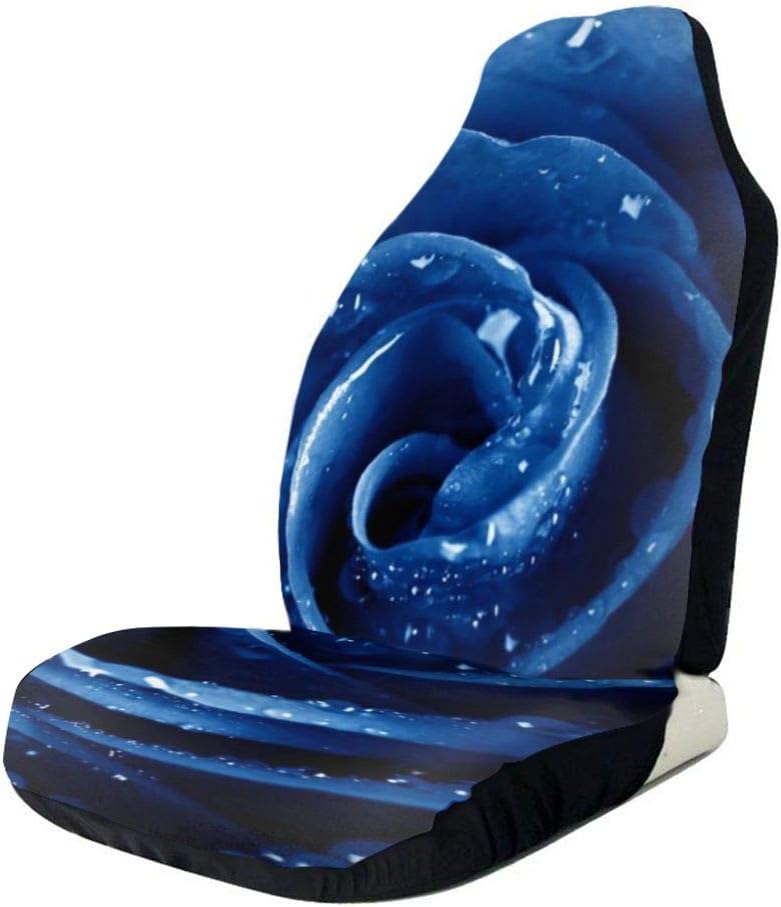 Purple Hearts Printed Car Seat Covers P426