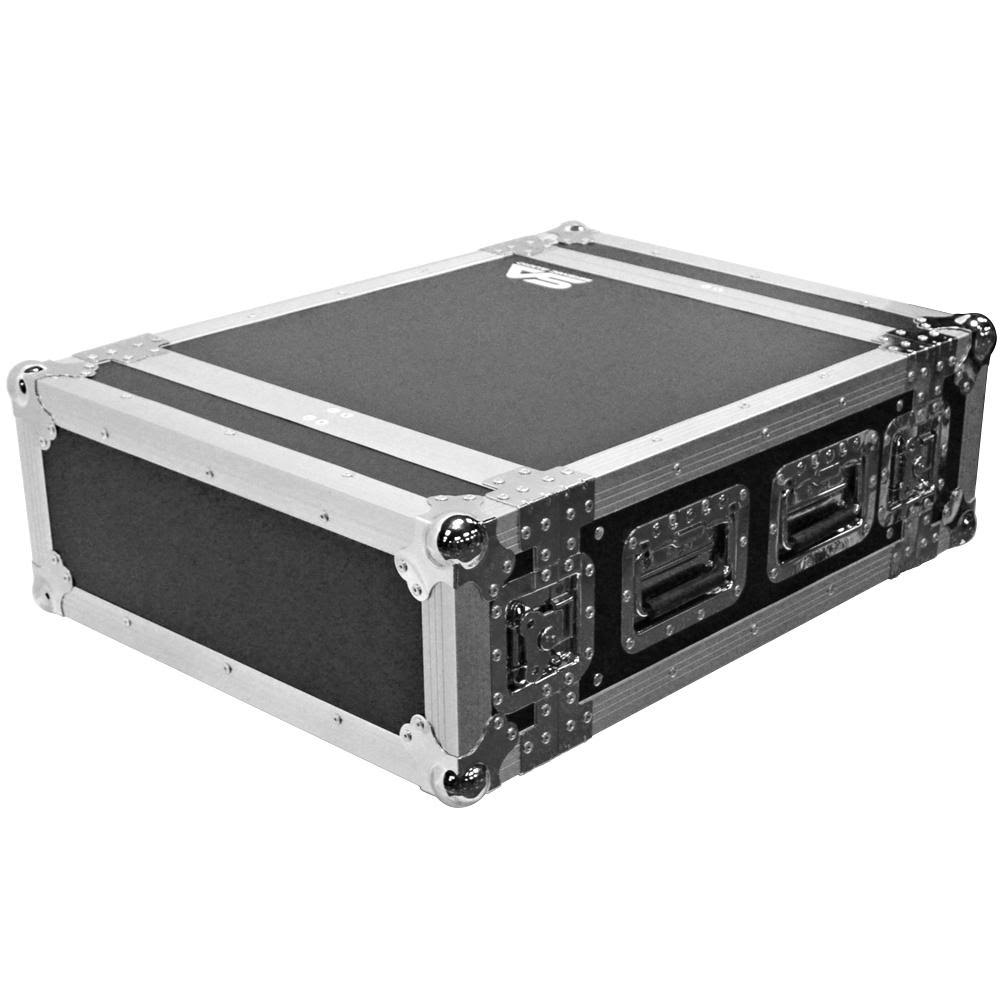 Black 4 Space ATA Rack Case O994