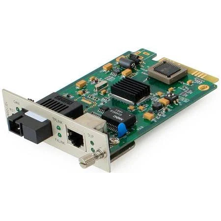 100Base-TX to 100Base-LX SC Media Converter Card K2322