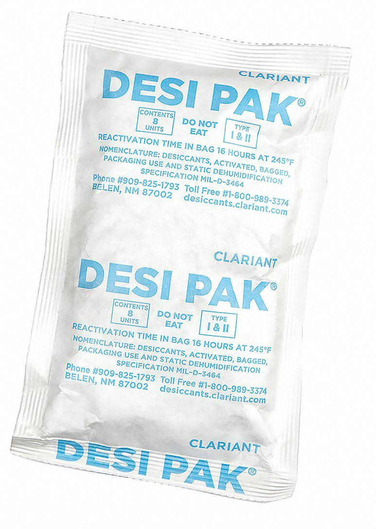 Desiccant Tyvek Bags pk300 F657
