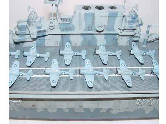 1/350 USS Hornet CV8 Aircraft Carrier Model Kit E80411