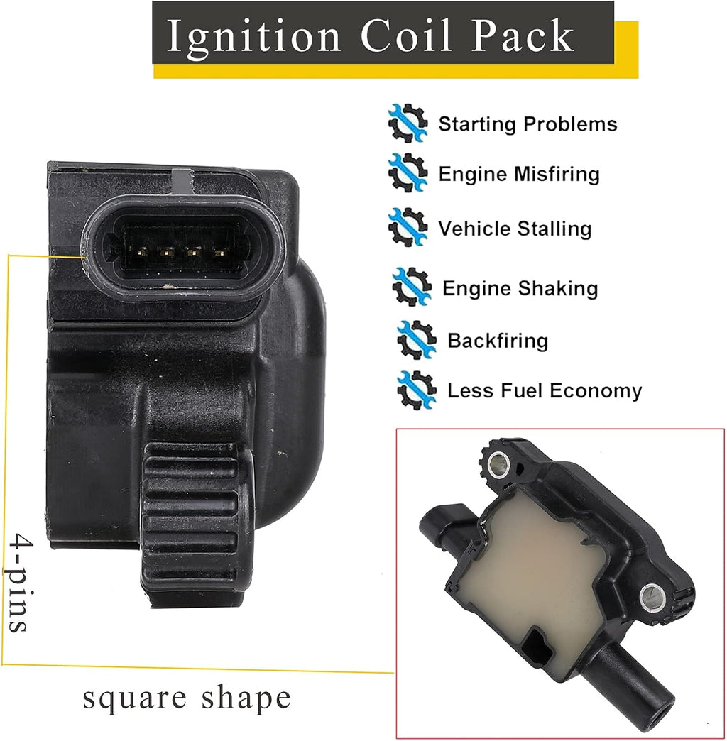 Ignition Coil Pack Set of 8 W29436