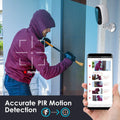 Battery Powered WiFi Wireless Security Camera 1080P Waterproof A739488