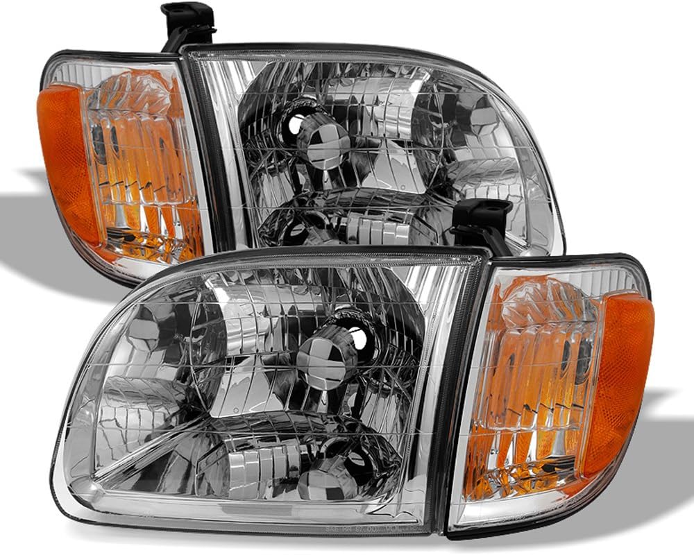 2000-2004 Toyota Tundra Headlights Parking Lights Y773