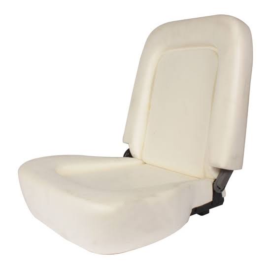 Black Vinyl Muscle Car Seat Z4094