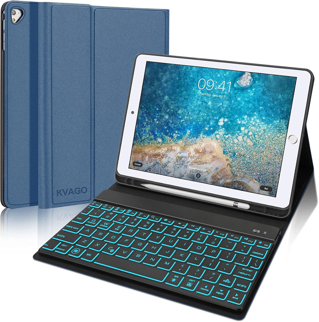 9.7 inch Black iPad Keyboard Case Y9683