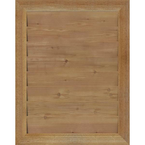 Unfinished Non-Functional Vertical Gable Vent A62872