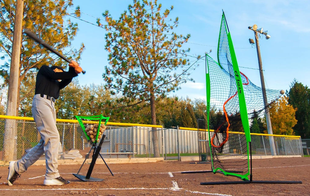 Baseball & Softball Net Combo Pack with Hitting Tee K5707