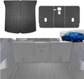 All Weather Cargo Liner Mat with Backrest Mats Set of 4 H181578