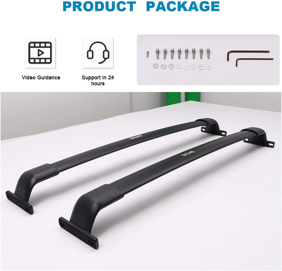 Black Roof Rack Cross bar Z163