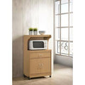 Microwave Kitchen Cart with Drawer Cabinet Shelf T285498