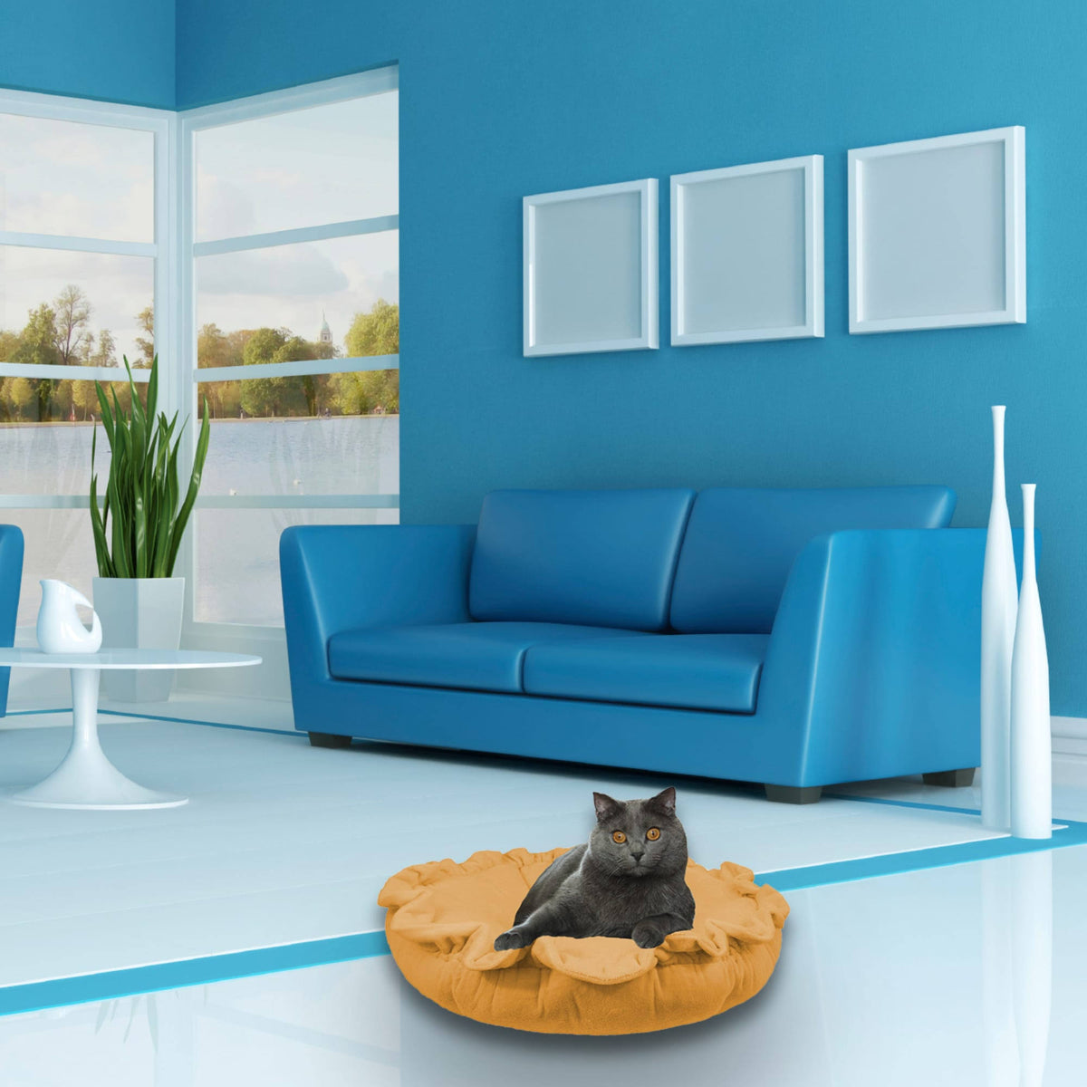 Ultra Plush Pet Cuddle Pod Bed Q677907