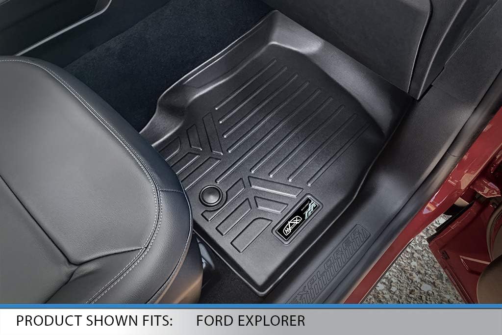 Black 3 Row Floor Mats and Cargo Liner Set S82779