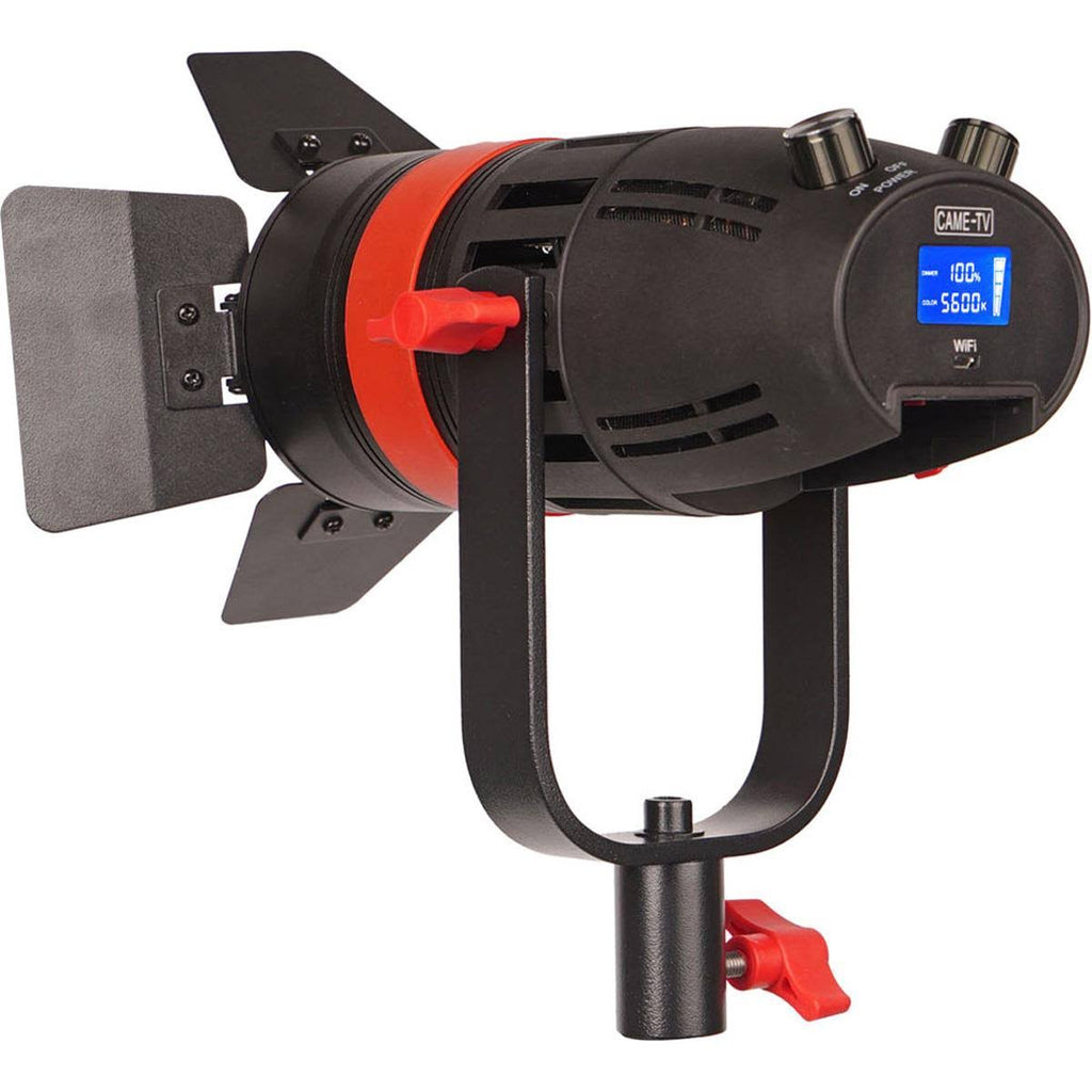55W Bi-Color Fresnel LED Light with Carry Bag Q835376