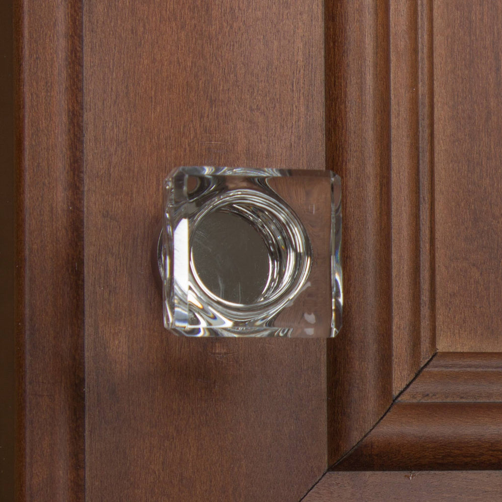 Brushed Black Nickel Glass Cabinet Knobs Z8424