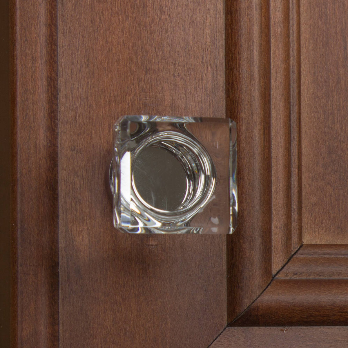 Brushed Black Nickel Glass Cabinet Knobs Z8424