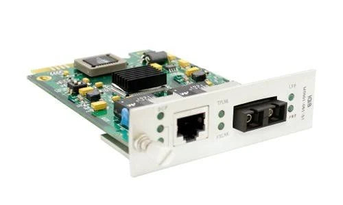 100Base-TX to 100Base-LX SC Media Converter Card K2322