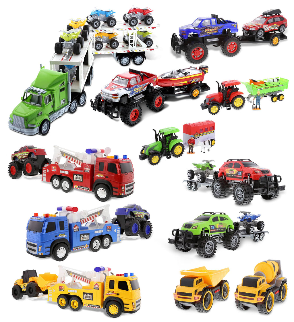 12 Friction Powered Trucks R37183