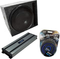 Ported 10 Sub Box Enclosure with Amplifier & Amp Kit I110