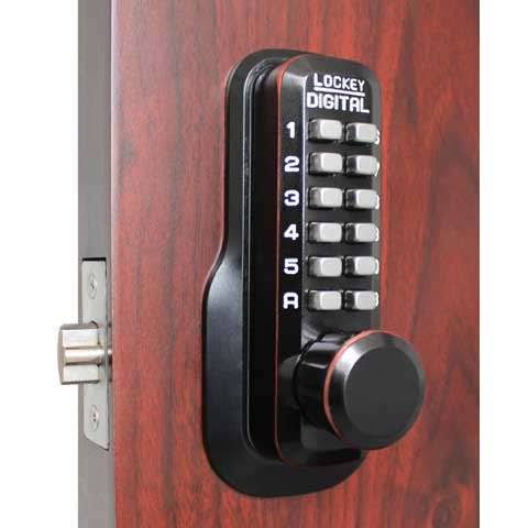 Mechanical Keyless Deadlocking Spring Latch Lock K60056