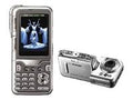 Silver 5 MP Rear Camera LCD Display Feature Phone C312
