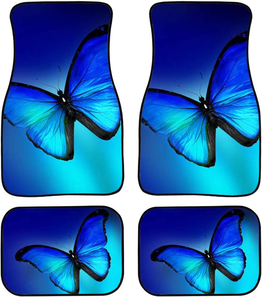 Butterflies Car Floor Mat Front/Rear Carpet M492