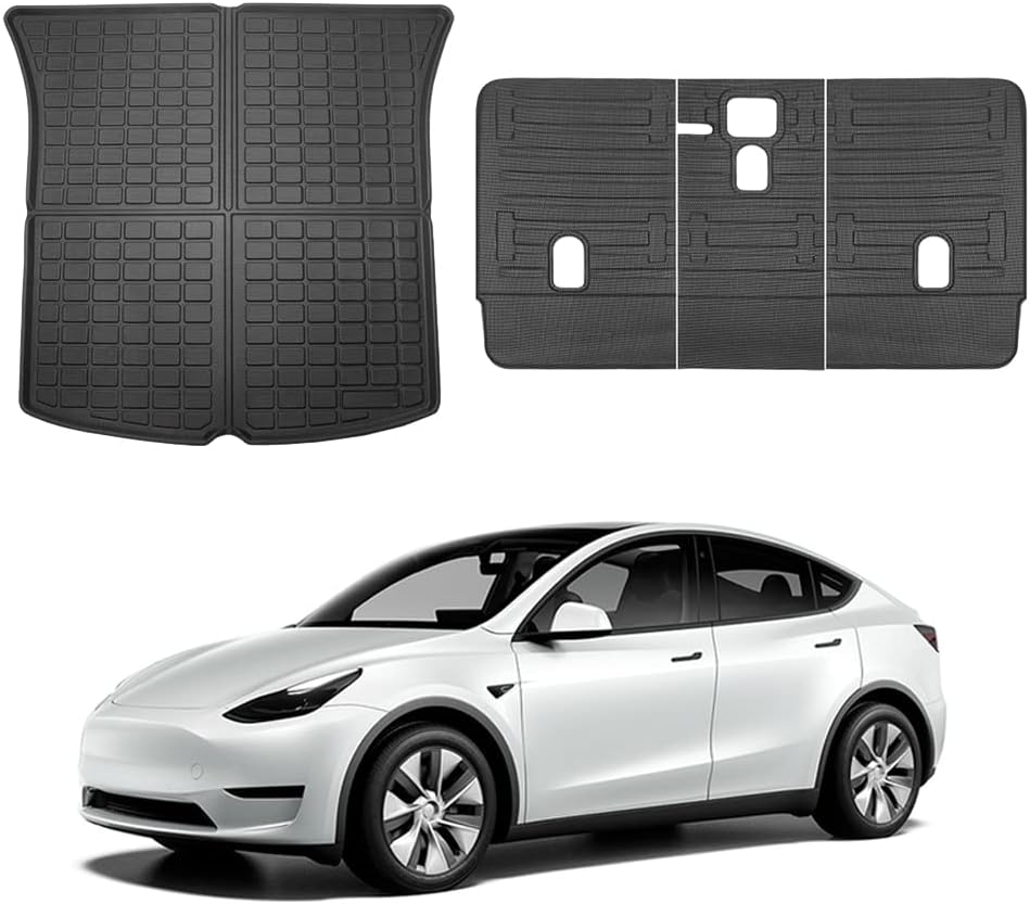 All Weather Cargo Liner Mat with Backrest Mats Set of 4 H181578